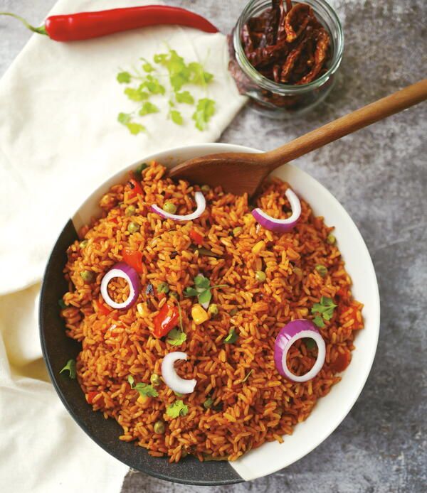 Spicy Smoky jollof rice